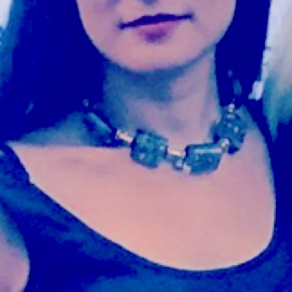 Marni necklace. Pyrite Crystal. Made in Italy.